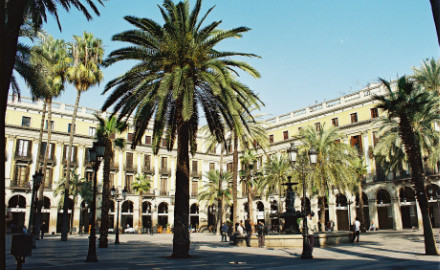 La Plaça Reial 