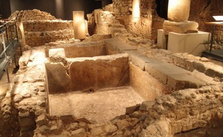 Galerie souterraine MUHBA 307 à Barcelone