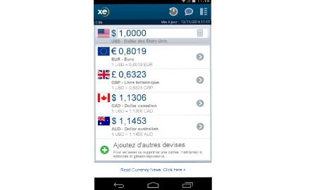 L'application XE