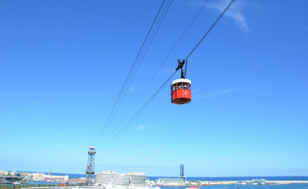 Téléphérique du port de Barcelone
