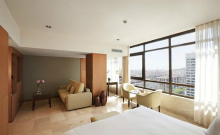 Une chambre à l'hôtel Catalunya
