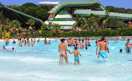 Parc aquatique Aqua Brava à Roses