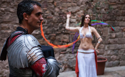 Medieval show au palais Requesens 2